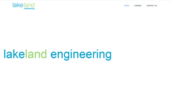 Desktop Screenshot of lakelandengineering.ca